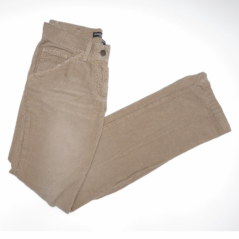 100% authentic Dolce & Gabbana Corduroy Pants sz38
